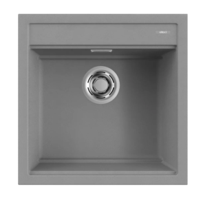 Zlewozmywak Elleci Best 104, 510 x 510mm G48 Cemento LGB10448