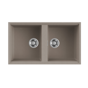 Zlewozmywak Elleci Best 450 podwieszany G43 Tortora LGB45043BSO