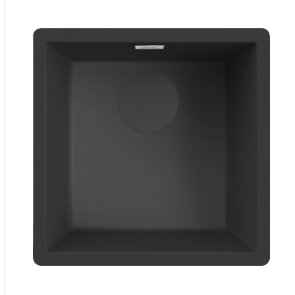 Zlewozmywak Elleci Dynamo 102 456x456mm G40 Nero LGZ10240FIXCB