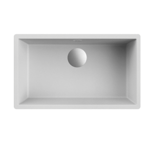 Zlewozmywak Elleci Dynamo 130 756x456mm G68 Bianco LGZ13068FIXCI