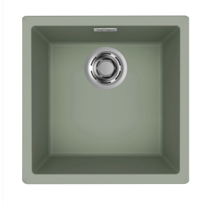 Zlewozmywak Elleci Zen 102 456x456mm K82 Sage Green LKZ10282BKM