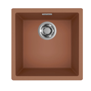 Zlewozmywak Elleci Zen 102 456x456mm K83 Clay LKZ10283BKM