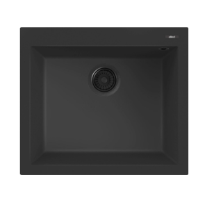 Zlewozmywak Elleci Quadra 105 570x500mm G40 Tutto Nero LGQ10540A66