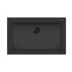 Zlewozmywak Elleci Quadra 130 790x500mm G40 Tutto Nero LGQ13040A66