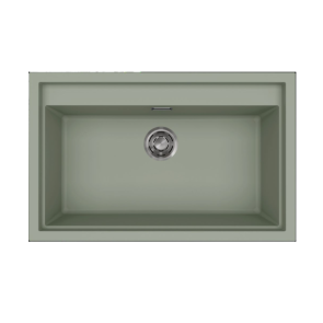Zlewozmywak Elleci Sintesi 130 790x500mm K82 Sage Green LKS13082