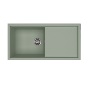 Zlewozmywak Elleci Sintesi 480 1000x500mm K82 Sage Green LKS48082