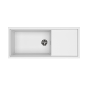 Zlewozmywak Elleci Sintesi 510 1160x500mm K96 White LKS51096