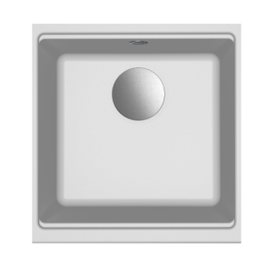 Zlewozmywak Elleci Time 102 410x430mm G68 Bianco podwieszany LG210268FIXCIBSO Zlewozmywak Elleci Time 102 410x430mm G68 Bianco podwieszany LG210268FIXCIBSO