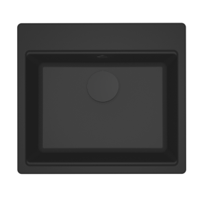 Zlewozmywak Elleci Time 105 570x510mm G40 Nero LG210540FBXCB